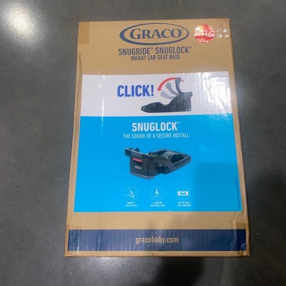 Graco SnugRide SnugLock Infant Car Seat Base Only - Black LIGHTLY USED - Picture 1 of 7